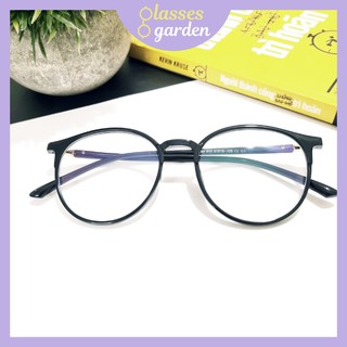 Gọng kính cận nhựa dẻo Glasses Garden dáng tròn 513 siêu nhẹ - Có lắp mắt theo yêu cầu