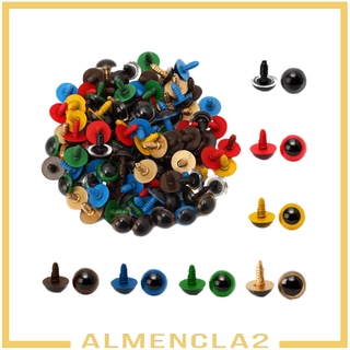 Mắt An Toàn Nhiều Màu 10mm Cho Búp Bê Amigurmimi