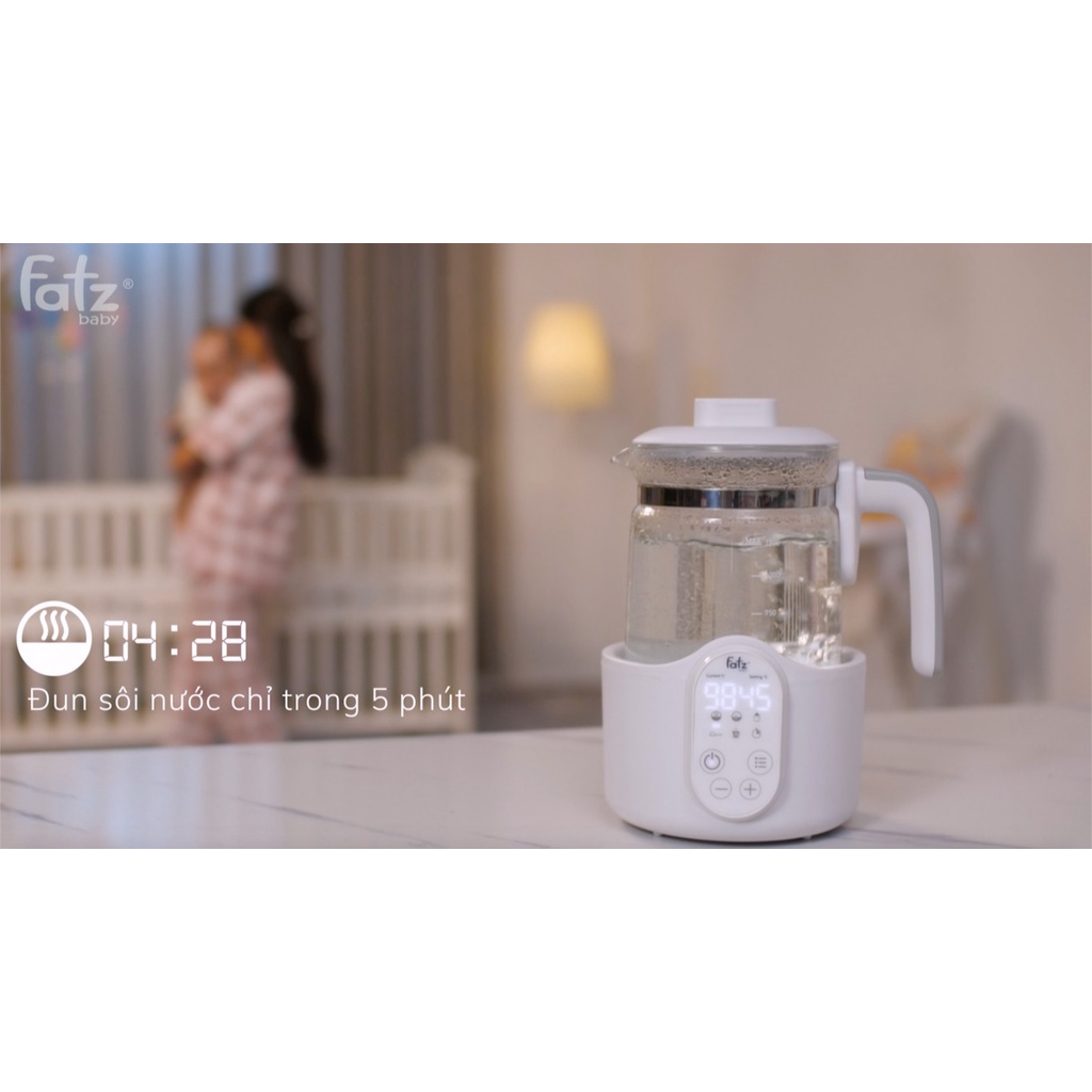 Máy đun nước và hâm nước pha sữa điện tử QUICK 8 Fatzbaby FB3525TN