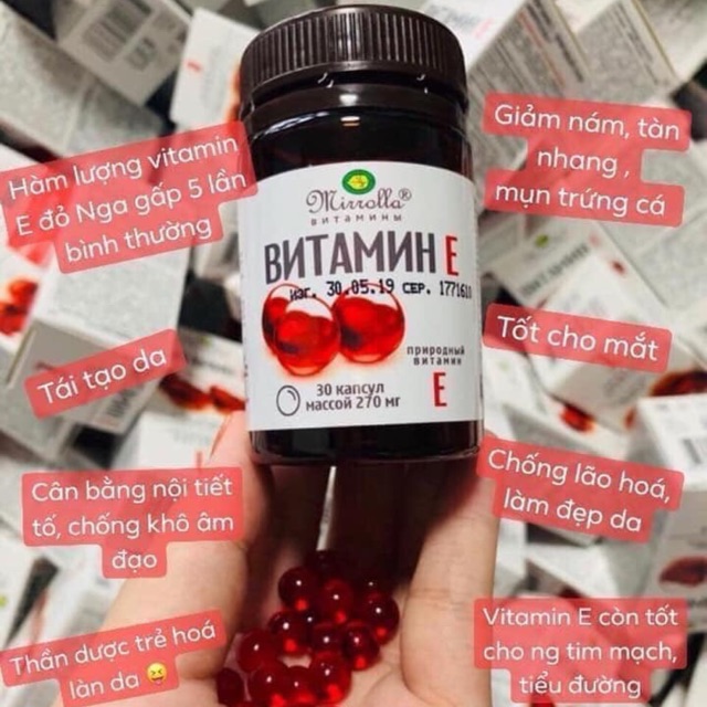Vitamin e đỏ hàng chuẩn ( giá sỉ)