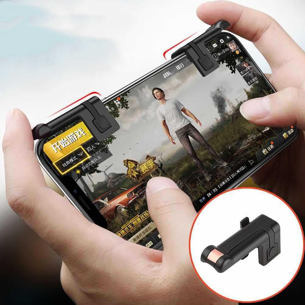 Bộ 2 nút bấm Pubg F1 hỗ trợ chơi game trên điện thoại mobile, ipad cảm ứng tốt Phặn Phặn