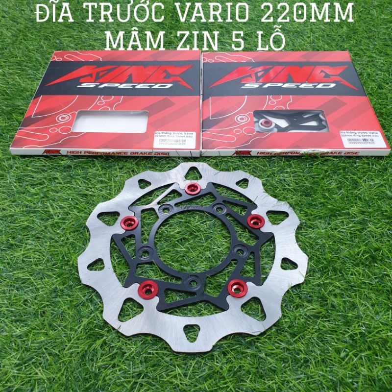 Đĩa trước VARIO 220MM 5 LỖ MÂM ZIN