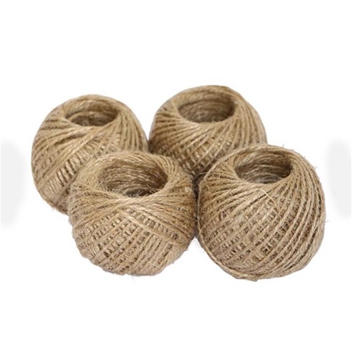 Cuộn 30 mét dây thừng - dây cói dừa trang trí Handmade, Decor treo tranh ảnh, quấn lọ hoa, gói quà, đồ lưu niệm