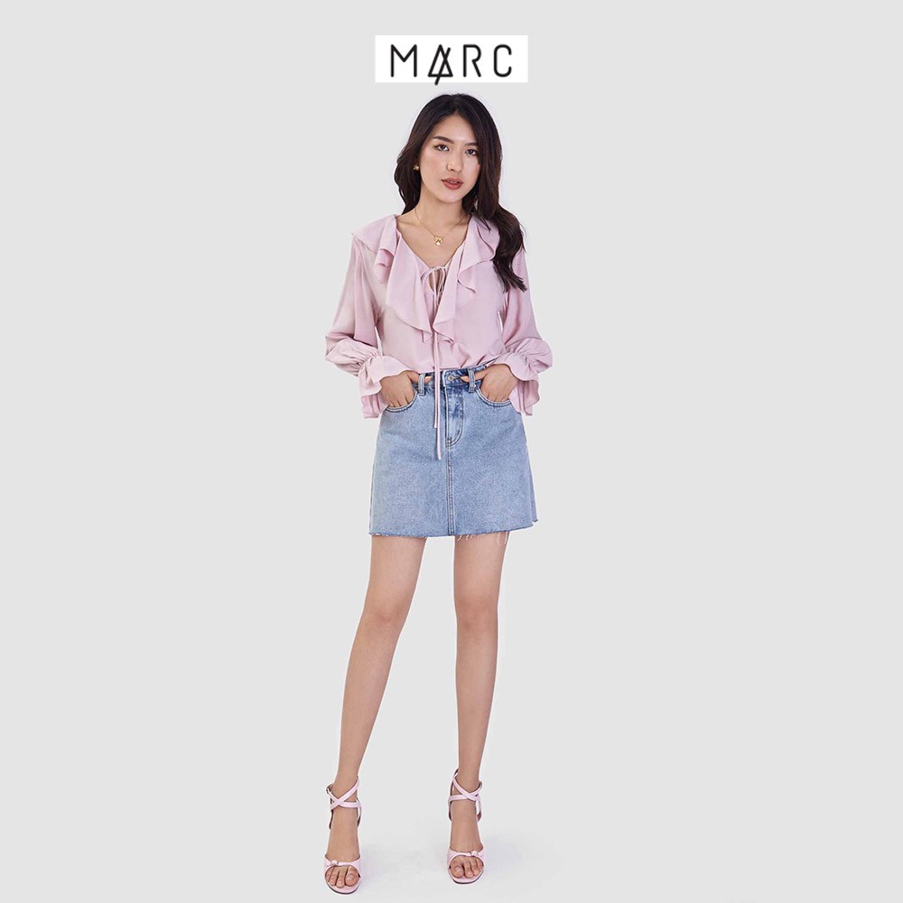 Váy nữ MARC FASHION jeans mini form A | BigBuy360 - bigbuy360.vn