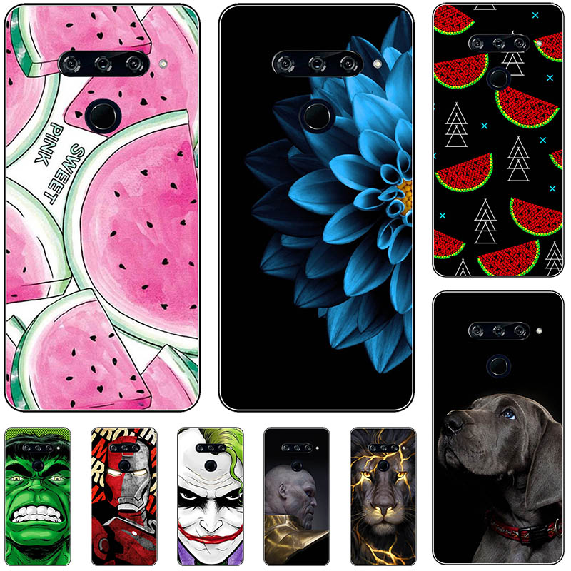 Ốp Điện Thoại Silicone In Hình Cho LG V40 / G7 V40 ThinQ