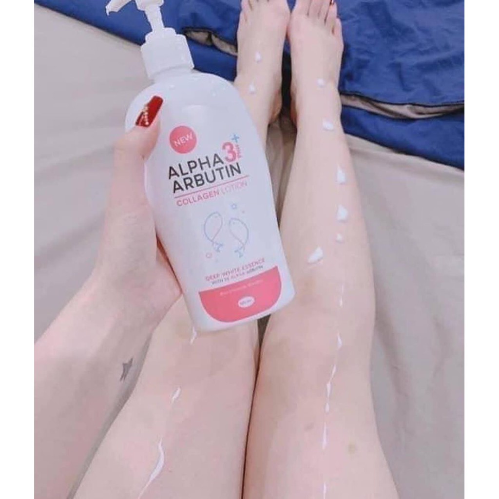 LOTION DƯỠNG TRẮNG BODY ALPHA ARBUTIN 3 PLUS+ COLLAGEN