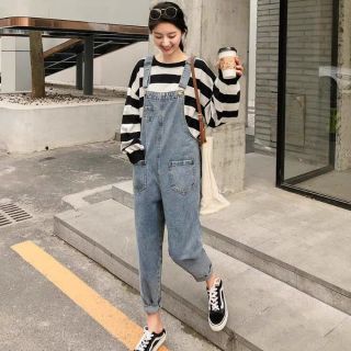 Quần yếm jeans