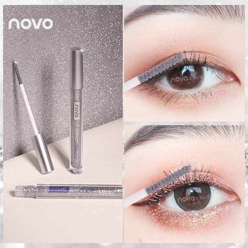 Chuốt mi kim tuyến diamond eyelash novo