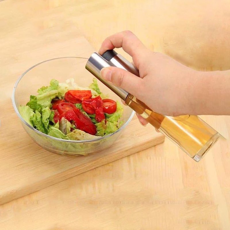 Chai Xịt Dầu Ăn Tiện Dụng Cho Nồi Chiên Không Dầu - Bình Xịt Dầu Ăn, Dầu Ô Liu- Bình Xịt Dầu Cầm Tay Để Nướng BBQ