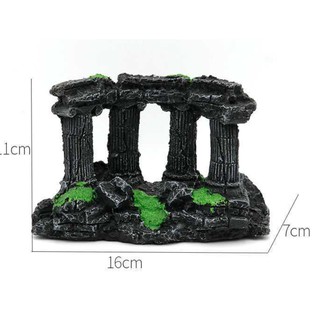 Mô hình cổng la mã dùng trang trí hồ cá