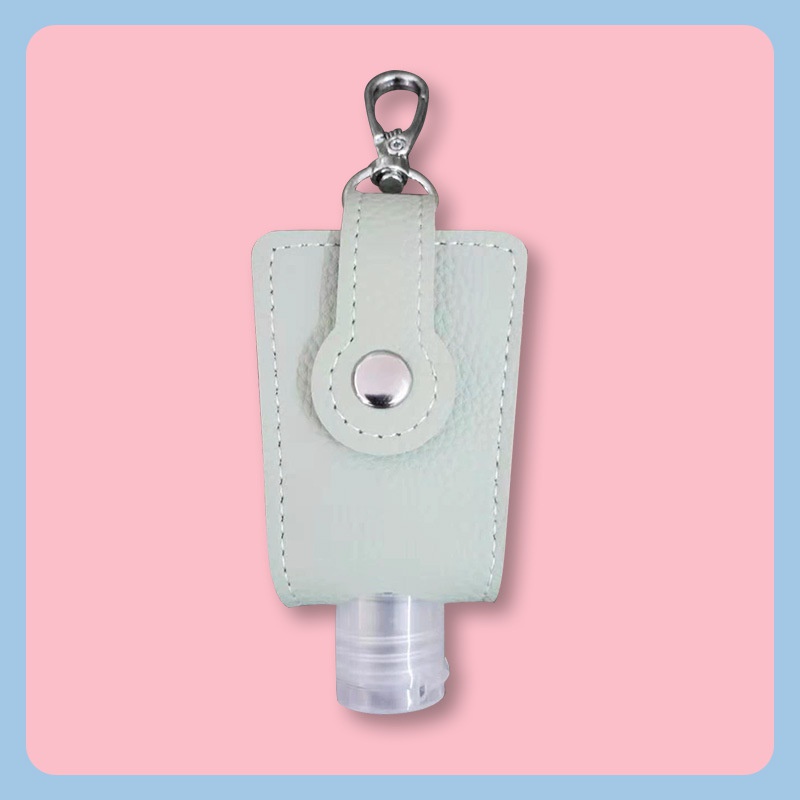 Bình Xịt Cồn Cầm Tay 30ml Bằng Da Dùng Một Lần Tiện Dụng Khi Đi Du Lịch