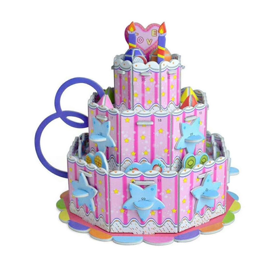 Đồ Chơi Mô Hình Nhà 3D Bằng Xốp Lắp Ráp Xếp Hình Cho Bé, Trang trí Nhà Cửa Decor Phòng Rất Đẹp