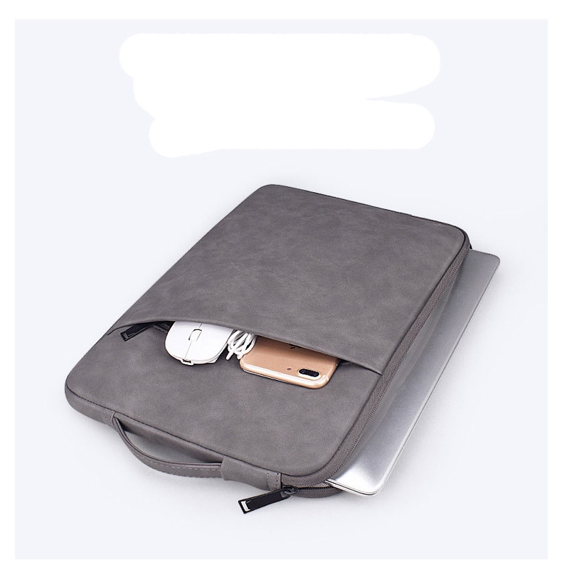 Túi chống sock quai xách Macbook, laptop chất liệu cao cấp da cừu 2020 13.3'' đến 14.1''