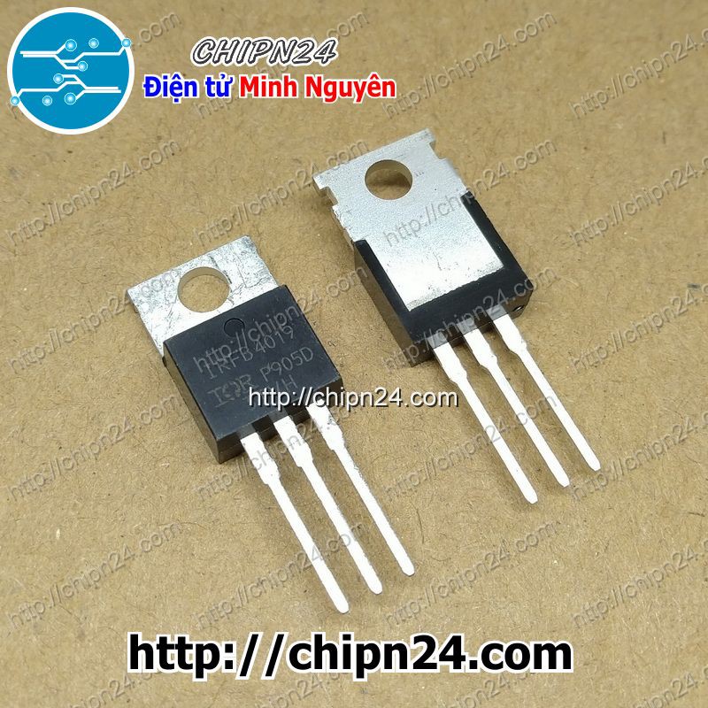 [1 CON] MOSFET IRFB4019 TO-220 17A 150V Kênh N (IRFB4019PBF FB4019 4019)