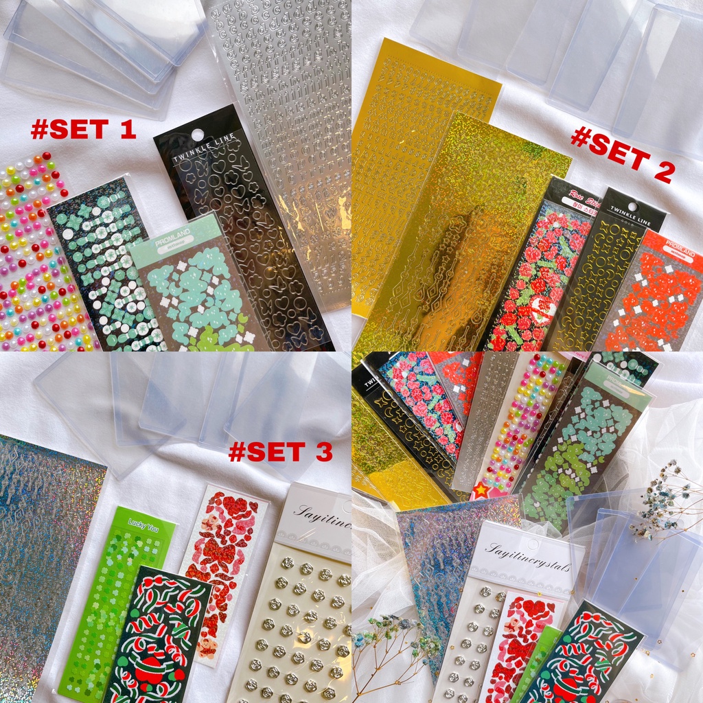 COMBO TOP LOADER KÈM STICKER TRANG TRÍ