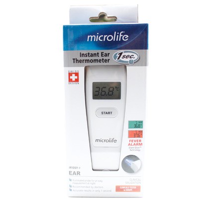 Nhiệt kế hồng ngoại đo Trán Microlife FR1MF1