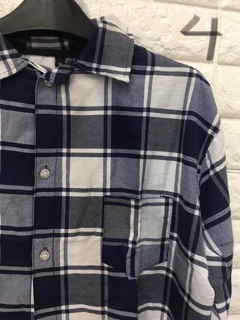 Áo sơ mi flanel unisex