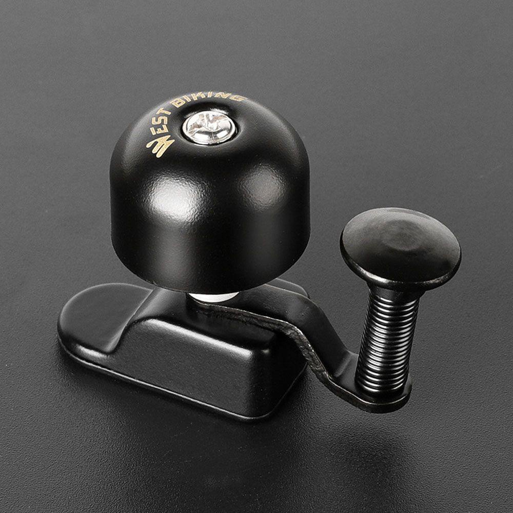 Chuông Cảnh Báo An Toàn Di Động Màu Đen Cổ Điển Cho Xe Đạp Leo Núi