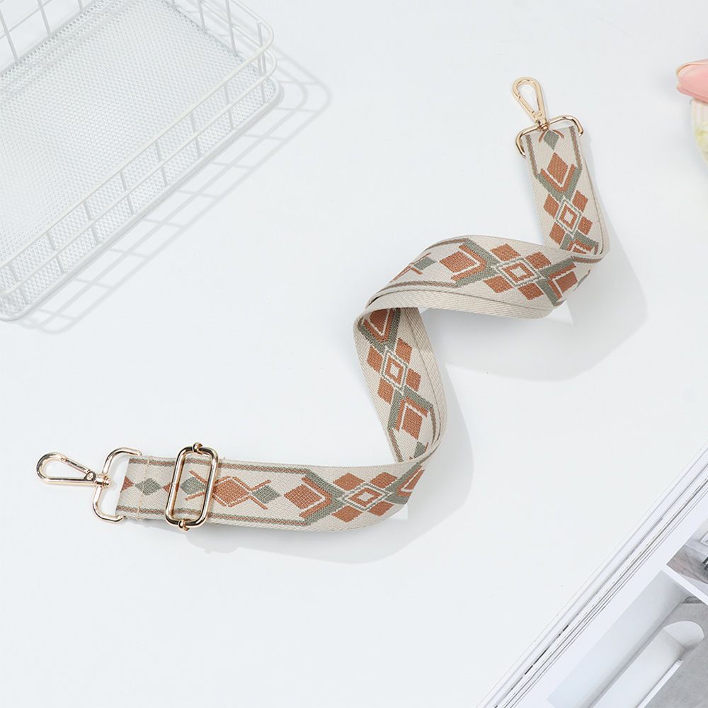Phụ kiện dây đeo túi xách họa tiết thổ cẩm có thể điều chỉnh phong cách thời trang diy