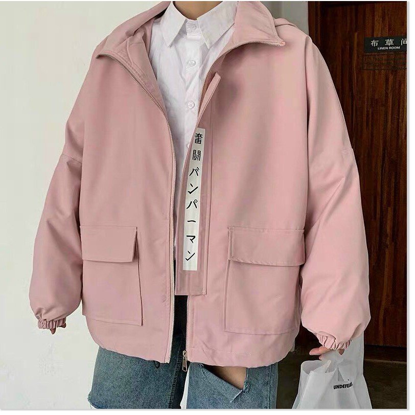 Áo khoác kaki túi hộp nam nữ siêu đẹp , hottrend hàn quốc cho các bạn trẻ KME FASHION