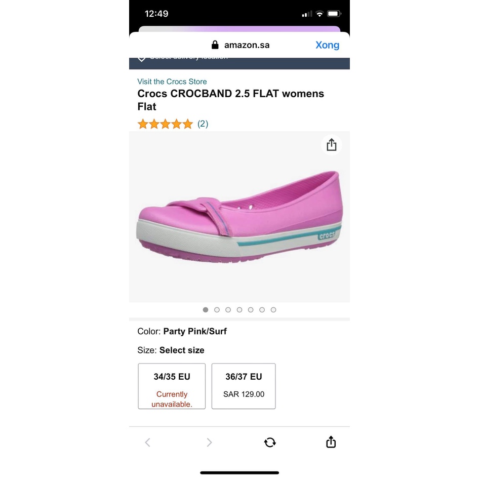Đôi giày Crocs chính hãng, còn mới