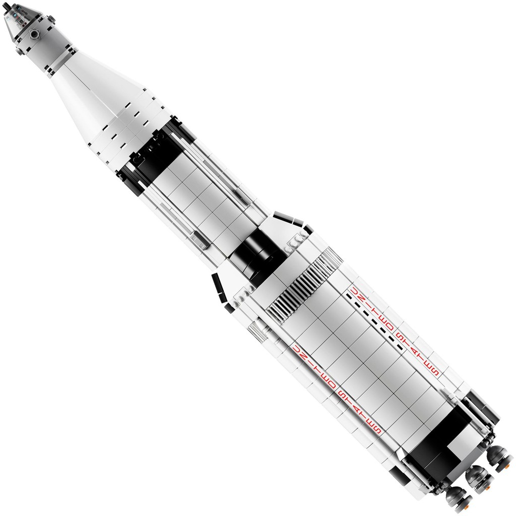 92176  Đồ chơi lắp ráp Iego NASA Apollo Saturn V - Tàu vũ trụ Apollo