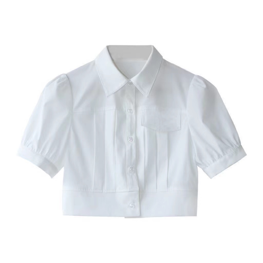 Áo sơ mi BH ngắn tay thời trang mùa hè Hàn Quốc 2022 dành cho nữ