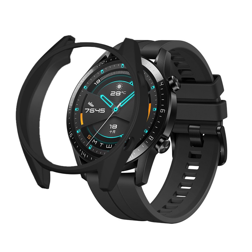 Ốp Tpu Mềm Siêu Mỏng Cho Đồng Hồ Thông Minh Huawei Watch Gt2 46mm