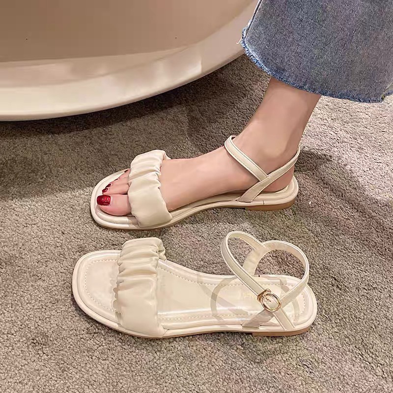 (THANH LÝ) Sandal nữ quai nhún siêu đẹp