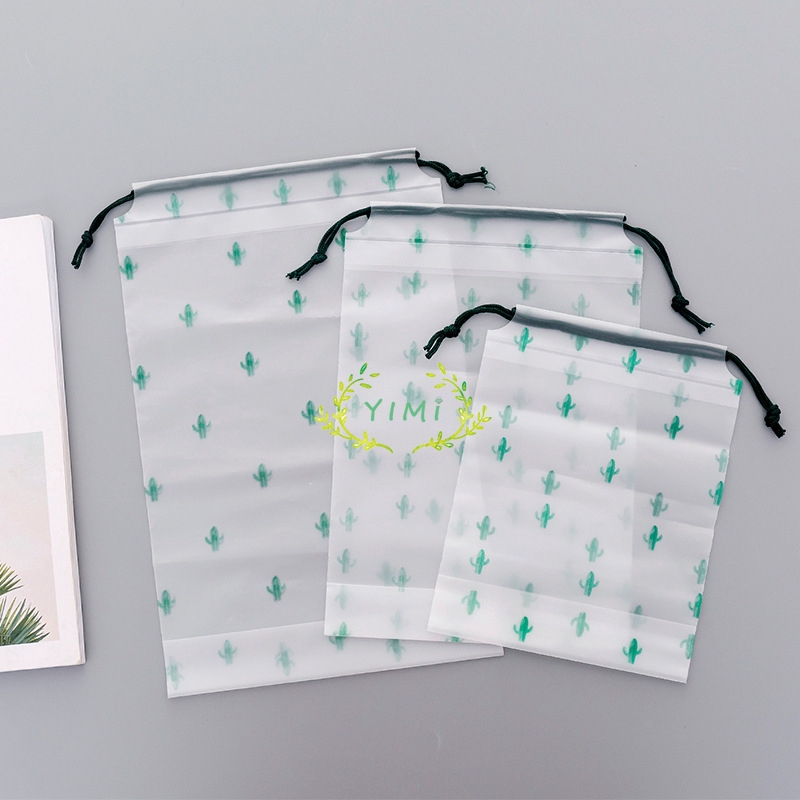 Túi dây rút sáng tạo hình cây xương rồng tiện dụng khi đi du lịch