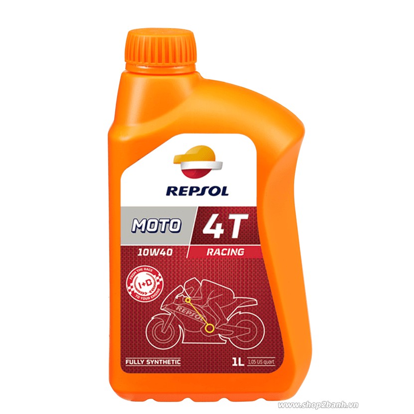 Nhớt Repsol Racing 10W40 chai 1L hoặc 1L1, 1L2, 1L3 (930010)