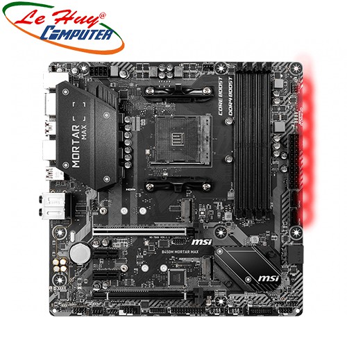 Bo mạch chủ - Mainboard MSI B450M MORTAR MAX