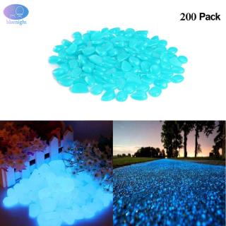 Bộ 100 viên sỏi dạ quang trang trí hồ cá thiết kế tiện lợi