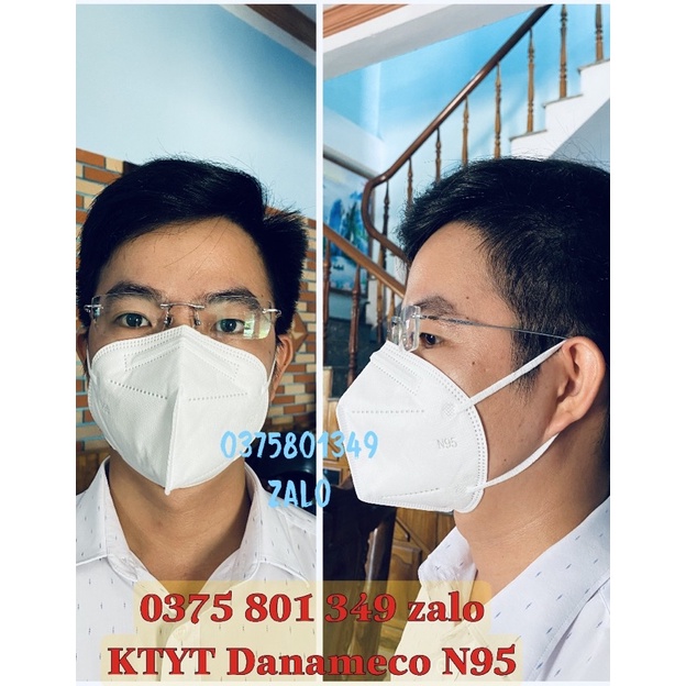 KHẨU TRANG N95 DANAMECO 1 HỘP 20 CÁI