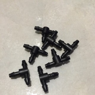 Tê chia 3 nối ống pe 6mm -10cái - 100 cái
