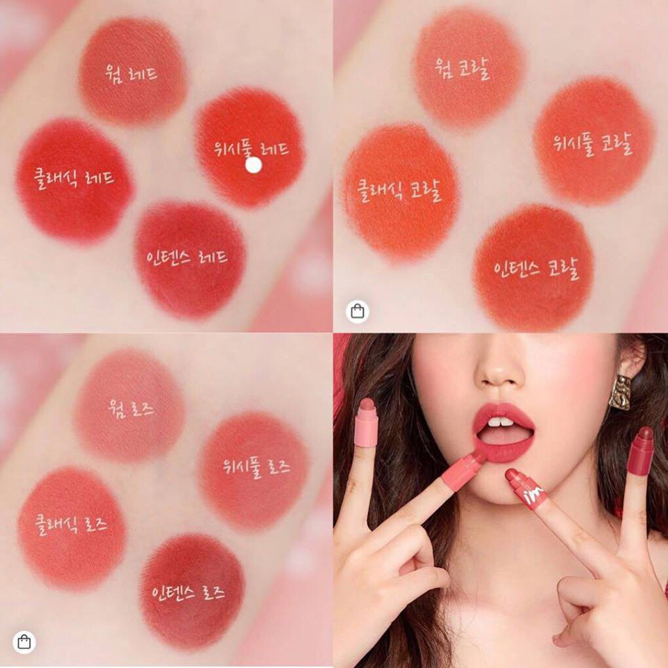 [Xả lỗ]Son Meme Multi Lip Crayon Matte Son bút chì 4 Tầng khối lượng 3.2g