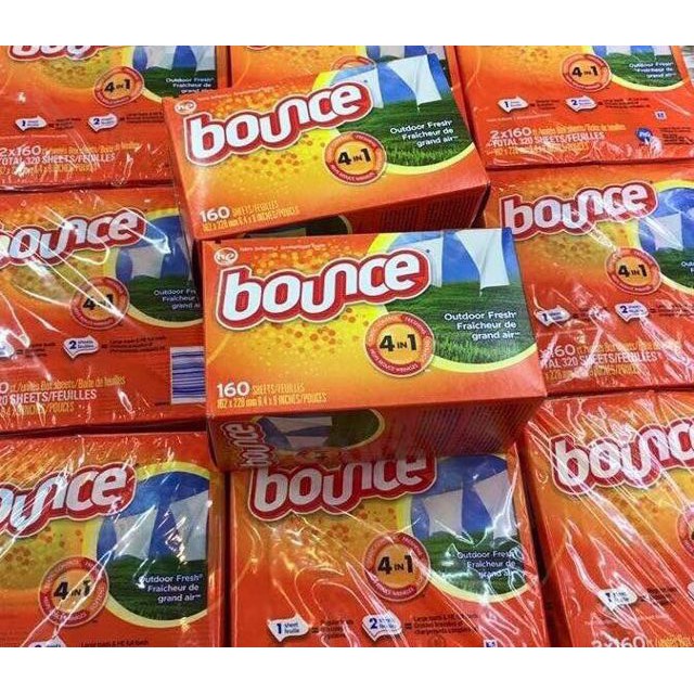 GIẤY THƠM QUẦN ÁO BOUNCE 4 IN 1 MỸ