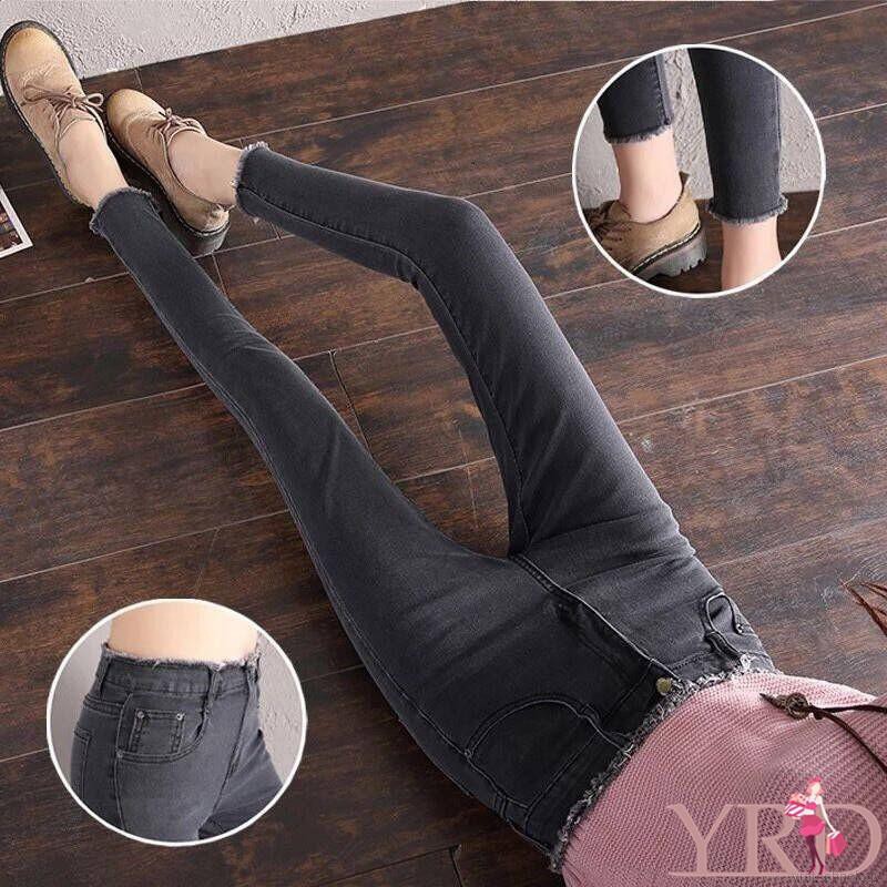 Quần Skinny Jean Nữ Lưng Cao Dáng Bút Chì | BigBuy360 - bigbuy360.vn