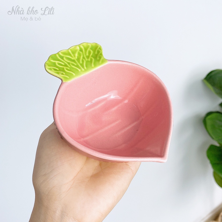 Bát sứ ăn dặm cho bé cỡ nhỏ hoạ tiết đáng yêu, ngộ nghĩnh