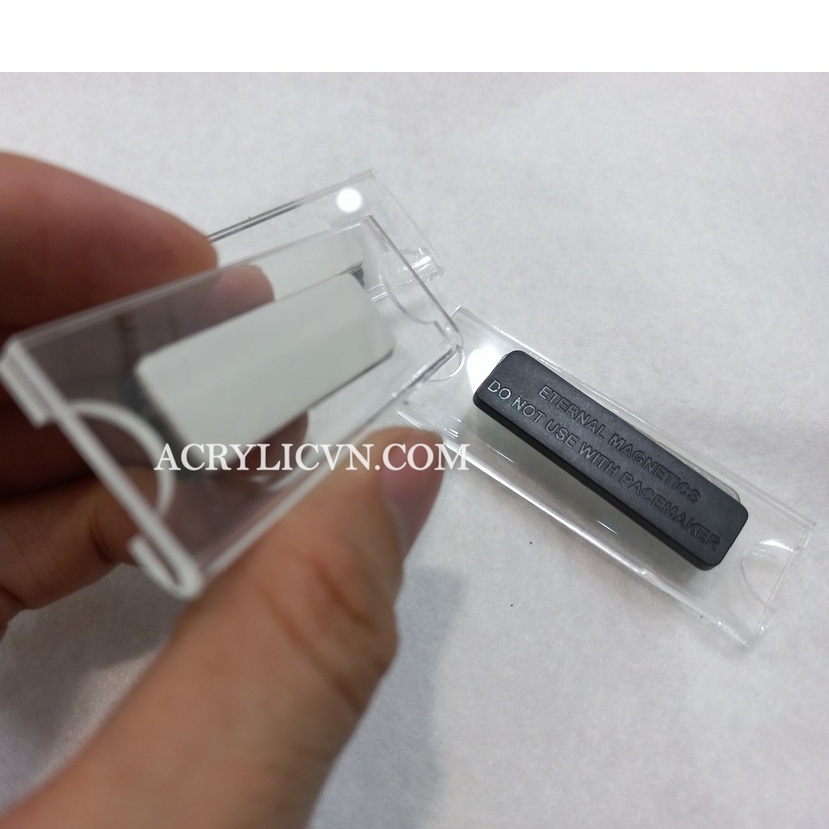 Bộ hít nam châm - Nam châm gắn thẻ tên - Nam châm bảng tên 3 viên
