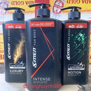 Dầu Gội X Men Bosst 650g (Có 3 Mầu Như Hình)