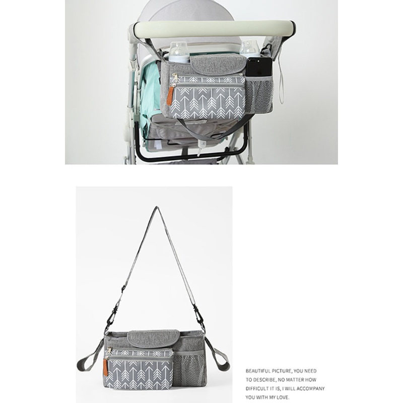 Túi Đựng Đồ Đa Năng Treo Xe Đẩy Em Bé