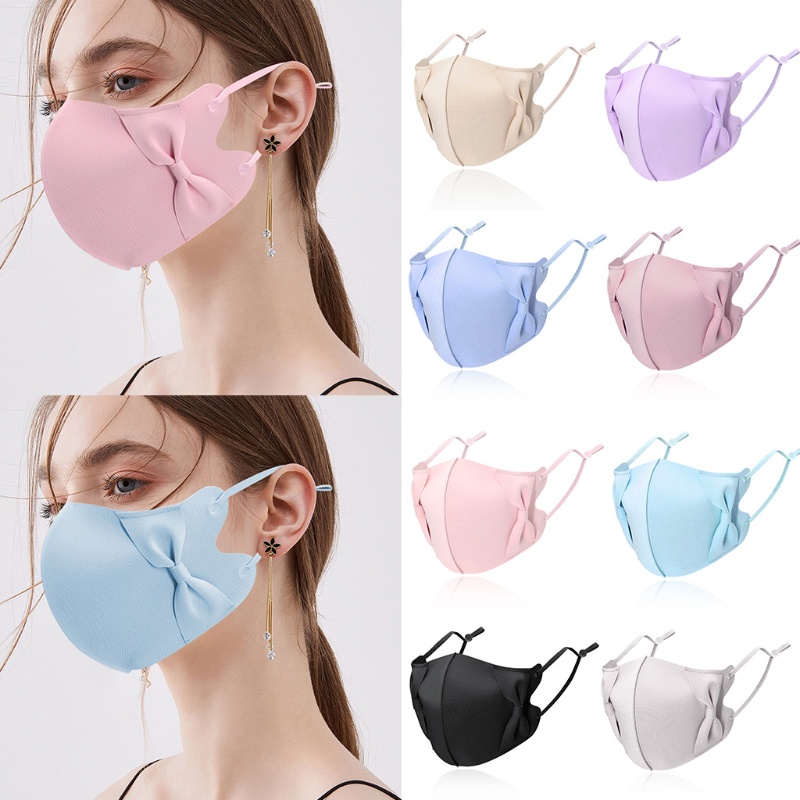 Khẩu Trang Cotton Một Lớp Thoải Mái Có Thể Tái Sử Dụng