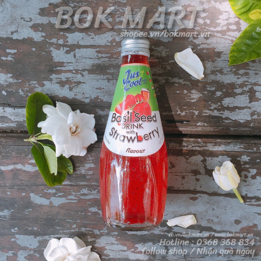 Nước hạt é vị Dâu