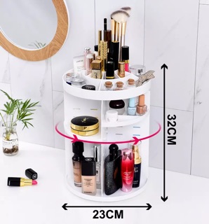 Kệ xoay đựng đồ trang điểm 360 độ