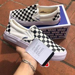 Giày 𝐕𝐚𝐧𝐬 𝐕𝐚𝐮𝐥𝐭 ⚡️𝕋ổ𝕟𝕘 𝕊ỉ⚡️ Giày Sneaker 𝐕𝐚𝐧𝐬 𝐎𝐥𝐝 𝐒𝐤𝐨𝐨𝐥 Đen Nỉ, 𝐕𝐚𝐧𝐬 Caro lười đủ size nam nữ | BigBuy360 - bigbuy360.vn