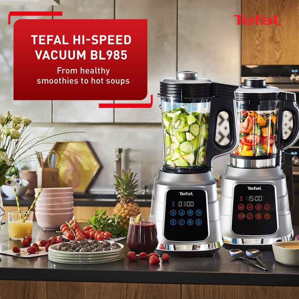 Máy làm sữa hạt đa năng Tefal BL985 (2 cối xay) - Phiên bản mới nhất hiện nay