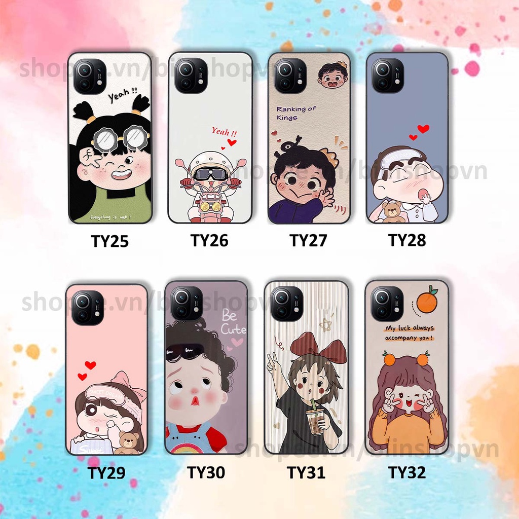 Ốp Xiaomi Mi 11 / Mi 11T / Mi 11 Lite in hình baby siêu dễ thương, ngộ nghĩnh đáng yêu