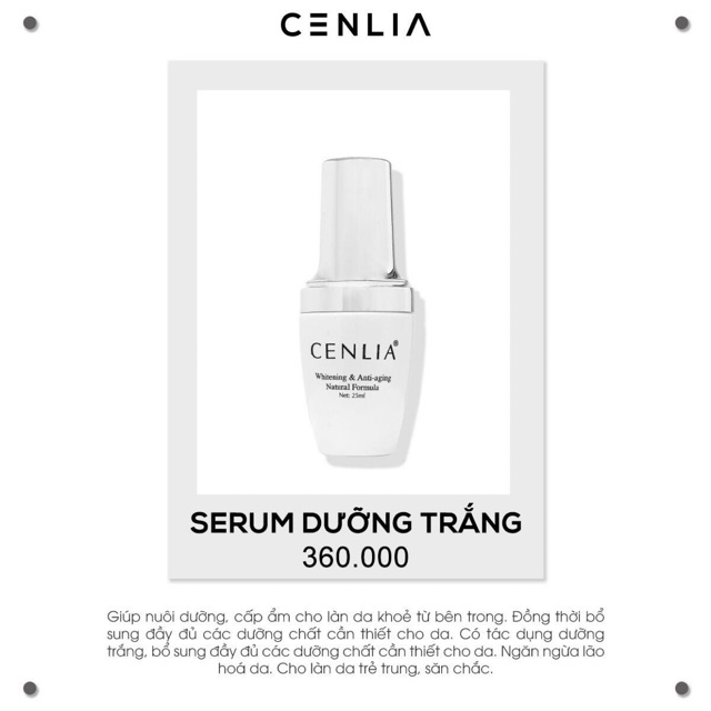 Serum dưỡng da Cenlia