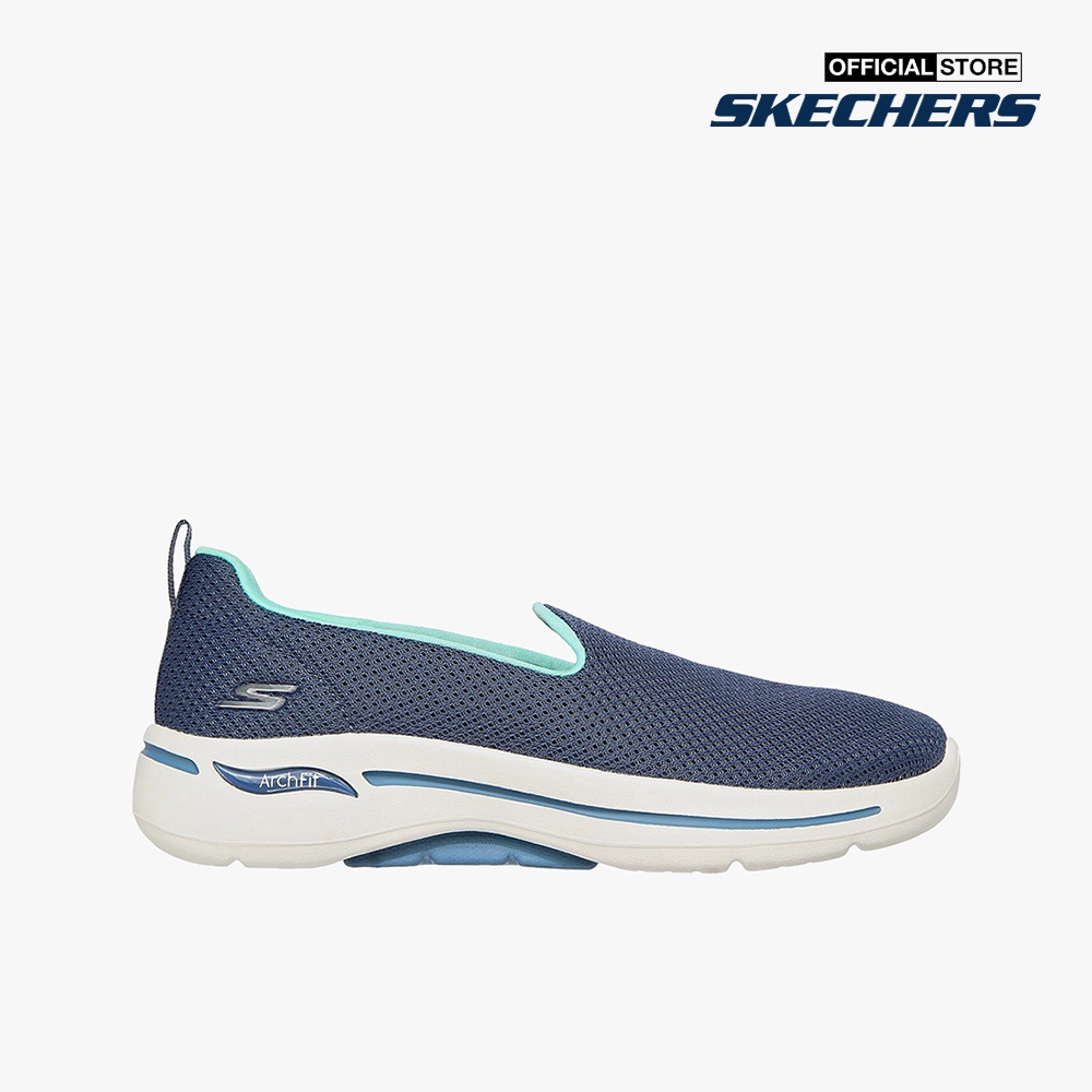 SKECHERS - Giày slip on nữ GOwalk Arch Fit 124401-BLU